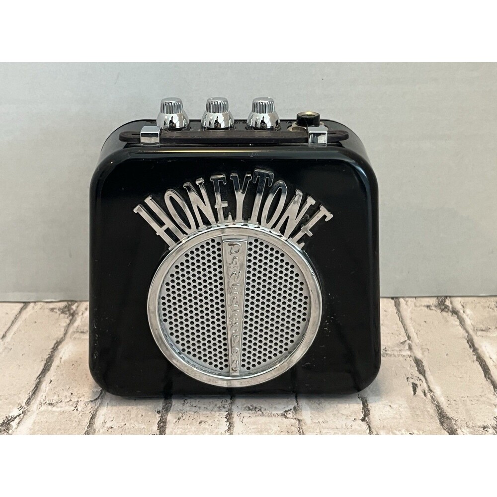 Danelectro Honeytone Mini Amplifier Black Guitar Amp Tested Working